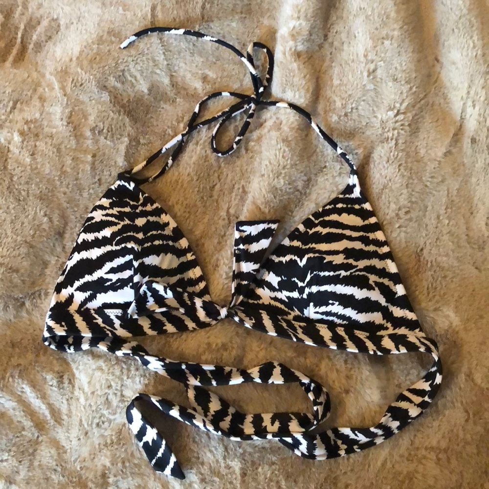 Victoria’s Secret Zebra Print Swimsuit top
